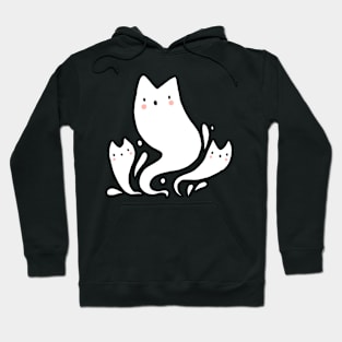 Cute ghost cats Hoodie